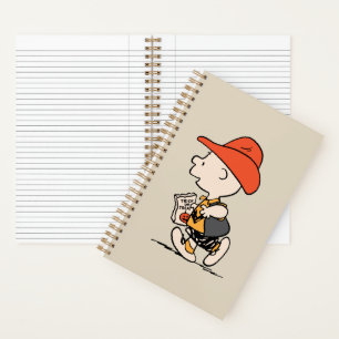 Peanuts Charlie Brown Cowboy Halloween Notebook