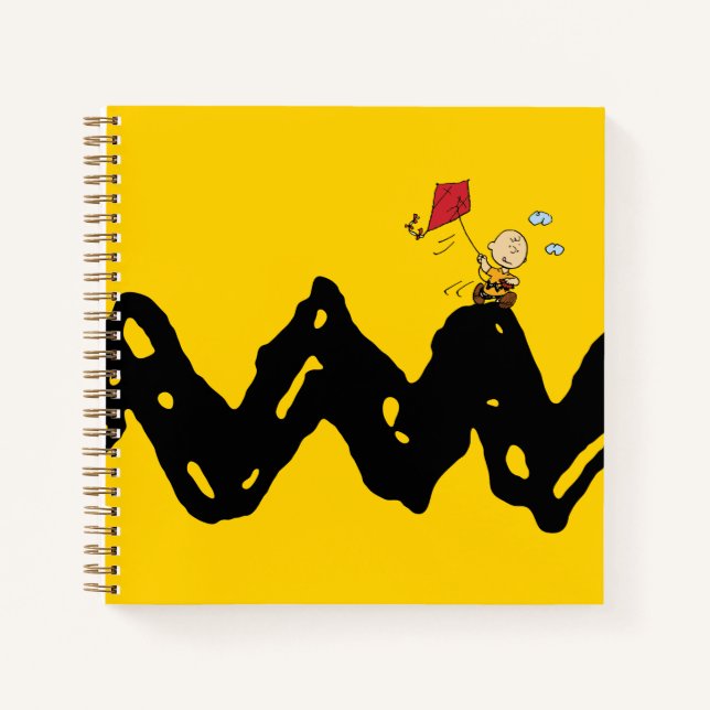Peanuts | Charlie Brown Flying Kite Notebook (Front)