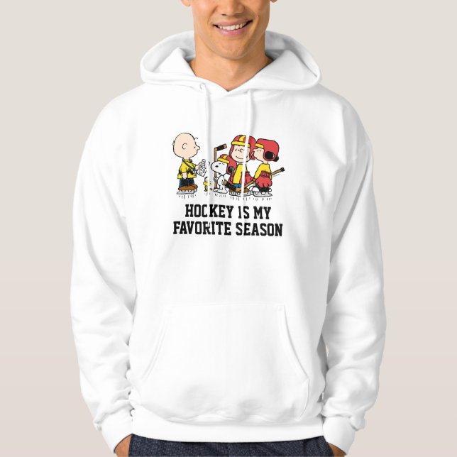 Peanuts | Charlie Brown Hockey Coach Hoodie (Front)