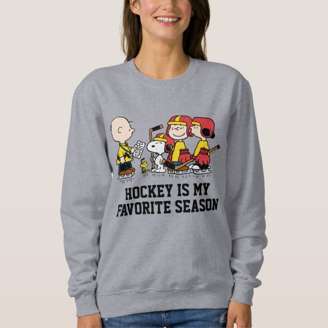 Peanuts | Charlie Brown Hockey Coach Sweatshirt (Front)
