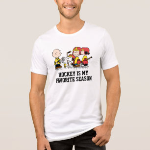 Peanuts   Charlie Brown Hockey Coach Tri-Blend Shirt