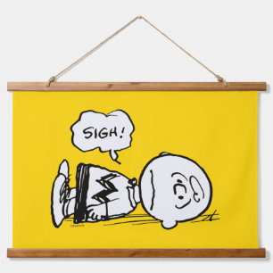 Peanuts Charlie Brown is Down Hanging Tapestry