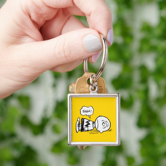 Peanuts | Charlie Brown is Down Key Ring (Hand)