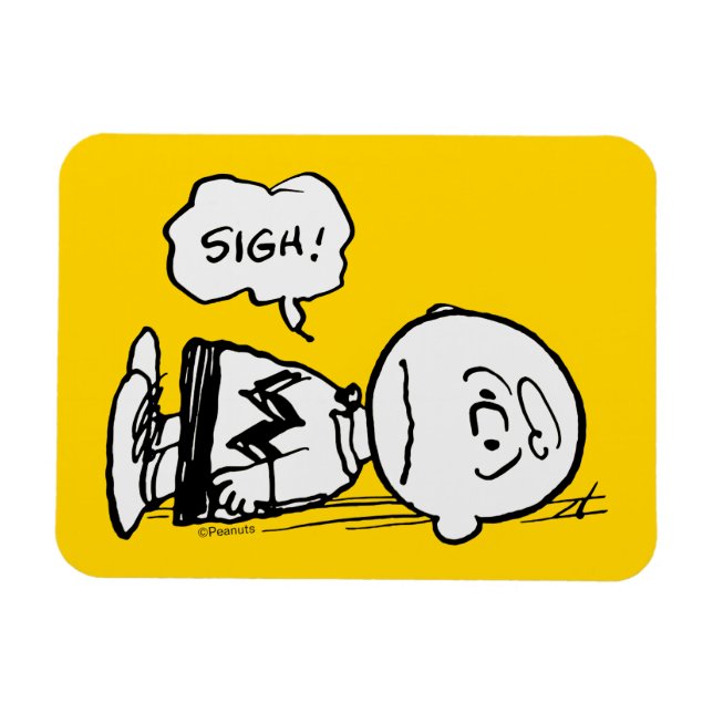 Peanuts | Charlie Brown is Down Magnet (Horizontal)