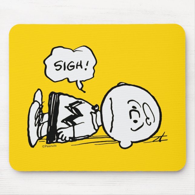 Peanuts | Charlie Brown is Down Mouse Mat (Front)