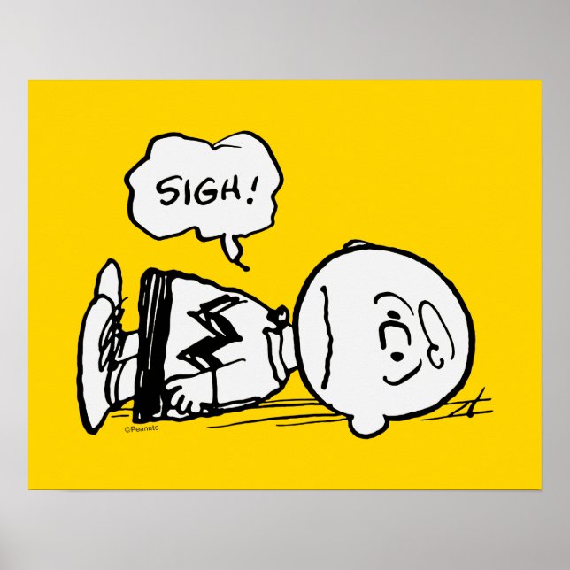 Peanuts | Charlie Brown is Down Poster (Front)