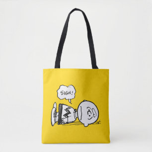 Peanuts   Charlie Brown is Down Tote Bag