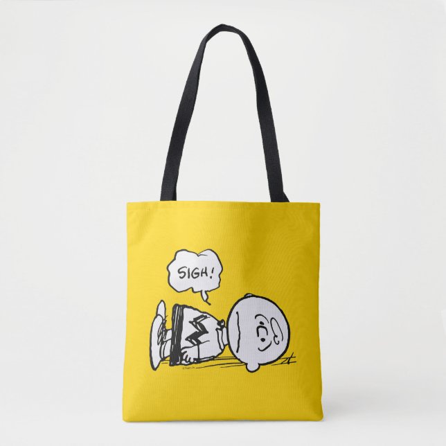 Peanuts | Charlie Brown is Down Tote Bag (Front)