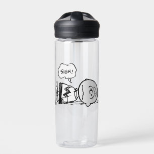 Peanuts   Charlie Brown is Down Water Bottle