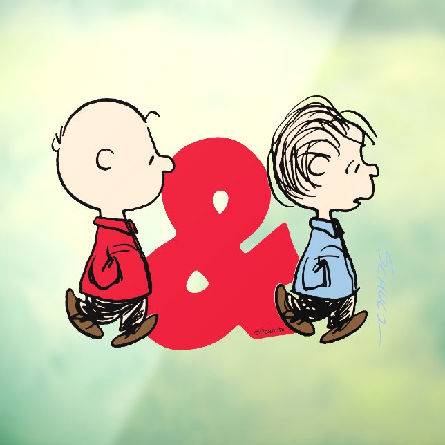 Peanuts | Charlie Brown & Linus Window Cling (Sheet 3)