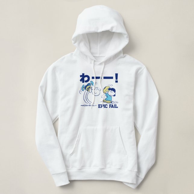 Peanuts | Charlie Brown & Lucy Football Hoodie (Design Front)