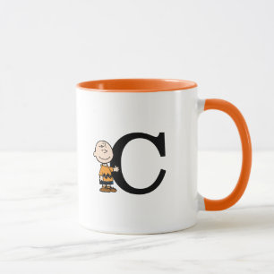 Peanuts Charlie Brown Monogram C Mug