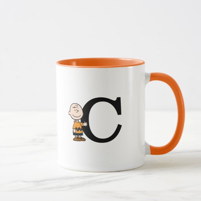 Peanuts | Charlie Brown Monogram C Mug (Right)