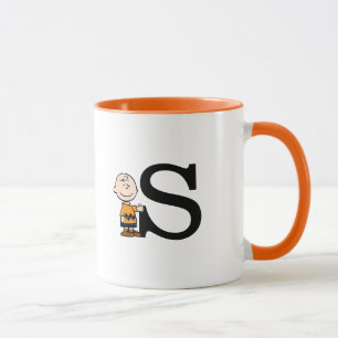 Peanuts Charlie Brown Monogram S Mug