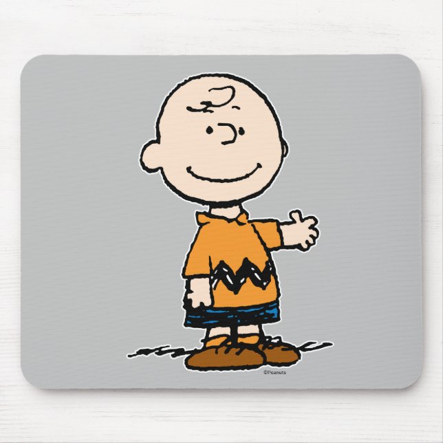 Peanuts | Charlie Brown Mouse Mat (Front)