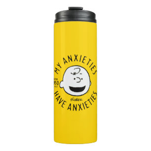 Peanuts Charlie Brown Nervous Since 1950 Thermal Tumbler