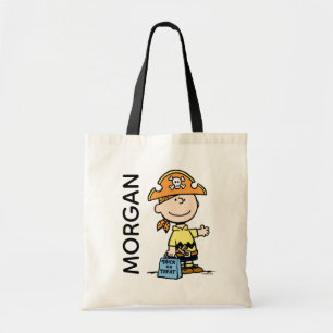 Peanuts Charlie Brown Pirate Halloween Tote Bag