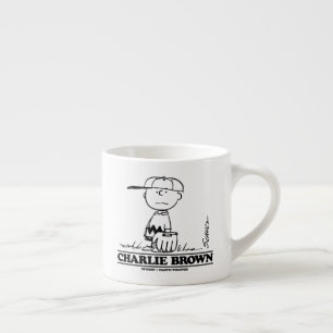 Peanuts   Charlie Brown Playing Ball Espresso Cup