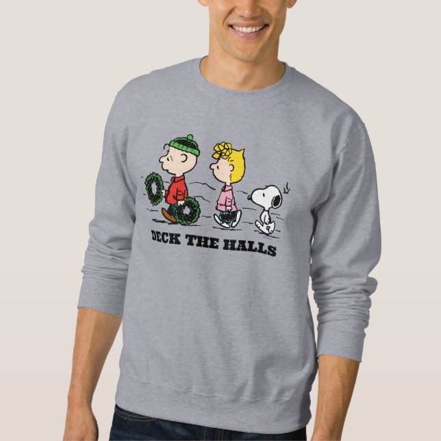 Peanuts | Charlie Brown, Sally & Snoopy Sweatshirt (Front)
