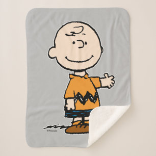 Peanuts   Charlie Brown Sherpa Blanket