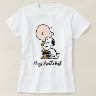 Peanuts   Charlie Brown & Snoopy Hug T-Shirt