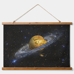 Peanuts Charlie Brown Spaced Out Hanging Tapestry