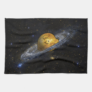 Peanuts   Charlie Brown Spaced Out Tea Towel
