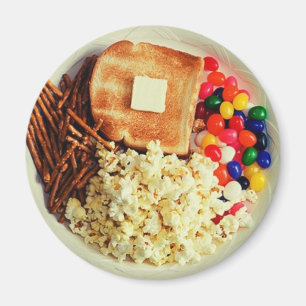 Peanuts Charlie Brown Thanksgiving Meal Magnet