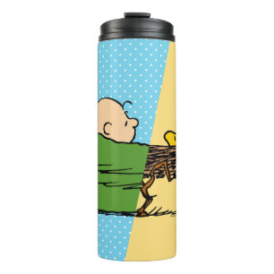 Peanuts Charlie Brown & Woodstock Half & Half Thermal Tumbler