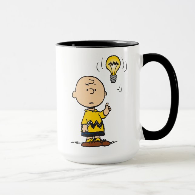 Peanuts | Charlie Brown's Light Bulb Idea Mug (Right)
