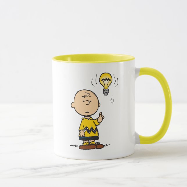 Peanuts | Charlie Brown's Light Bulb Idea Mug (Right)