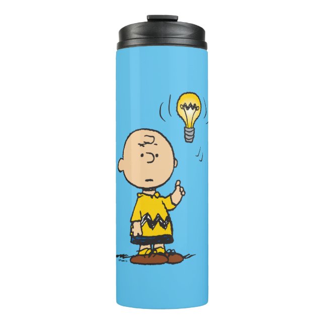 Peanuts | Charlie Brown's Light Bulb Idea Thermal Tumbler (Front)