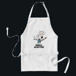 Peanuts | Chef Snoopy Standard Apron<br><div class="desc">Check out this fun Peanuts design featuring Snoopy,  the Grill Master.</div>