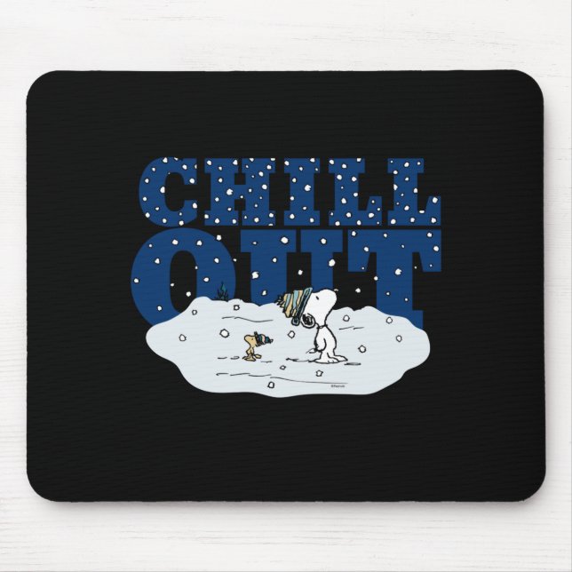 Peanuts Chill Out  Mouse Mat (Front)