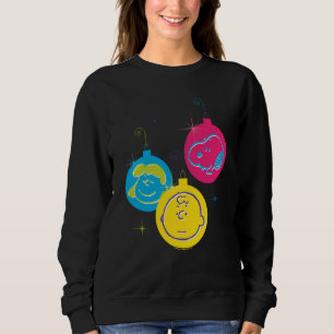 Peanuts Christmas Baubles Trio Sweatshirt