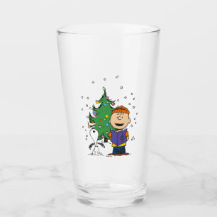 Peanuts   Christmas Caroling Glass