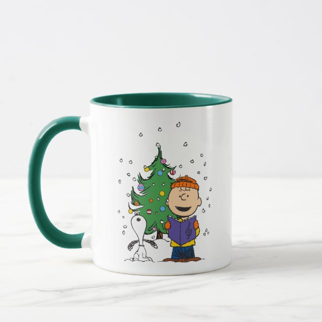 Peanuts | Christmas Caroling Mug (Left)