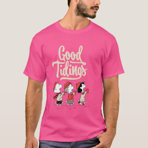 Peanuts Christmas Good Tidings T-Shirt