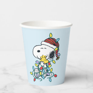 Peanuts   Christmas Love and Lights Paper Cups