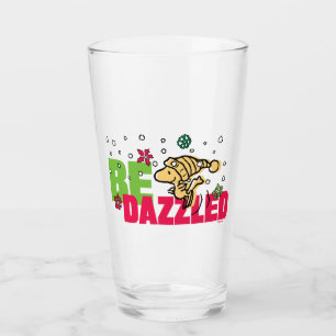 Peanuts Christmas Woodstock Be Dazzled Glass