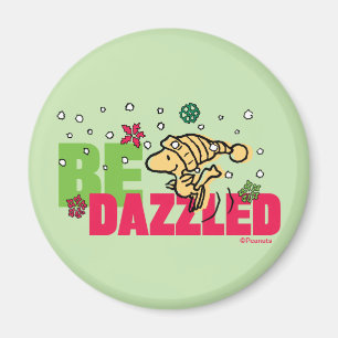 Peanuts   Christmas Woodstock Be Dazzled Magnet
