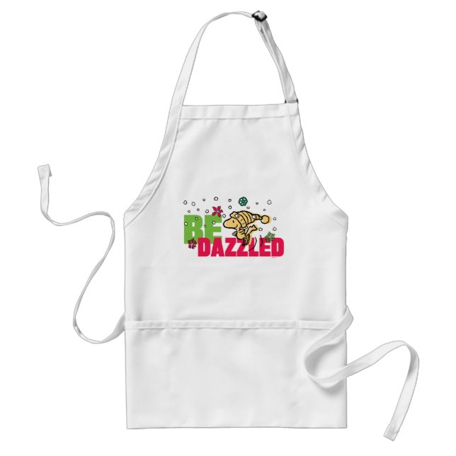 Peanuts | Christmas Woodstock Be Dazzled Standard Apron (Front)