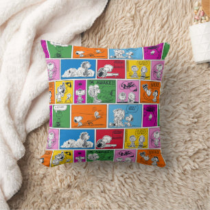 PEANUTS   Classic Comic Pattern Cushion