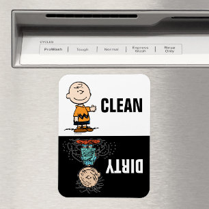 Peanuts   Clean & Dirty Dishes Magnet