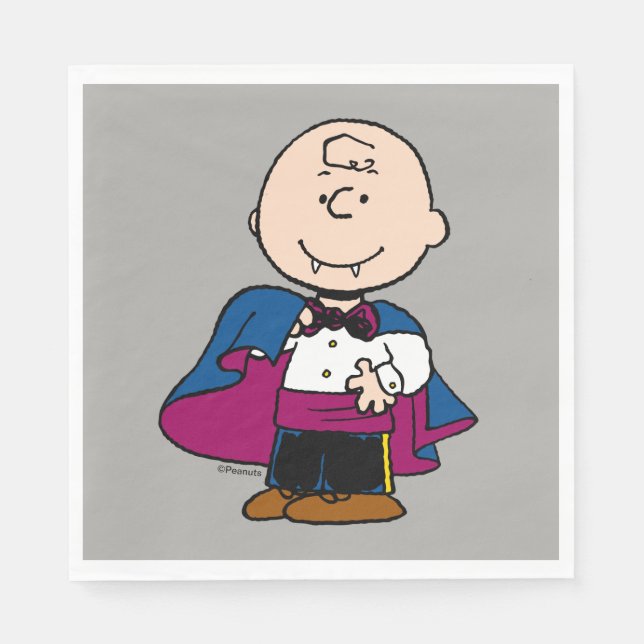 Peanuts | Count Charlie Brown Napkin (Front)