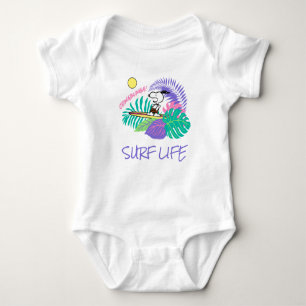 Peanuts   Cowabunga Snoopy Baby Bodysuit