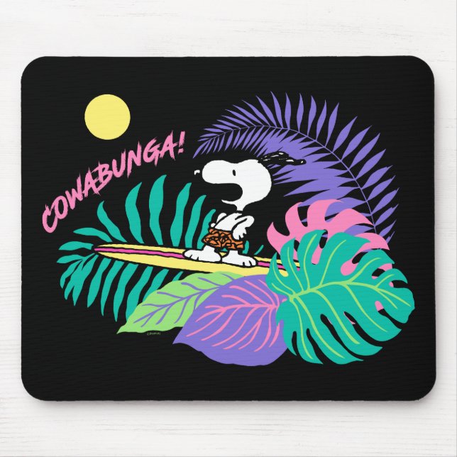 Peanuts | Cowabunga Snoopy Mouse Mat (Front)