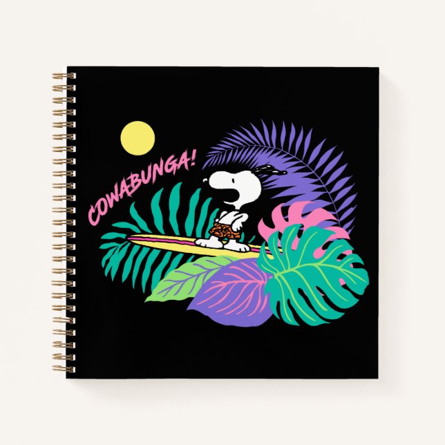 Peanuts | Cowabunga Snoopy Notebook (Front)