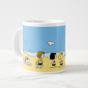 Peanuts   Day at the Beach Large Coffee Mug