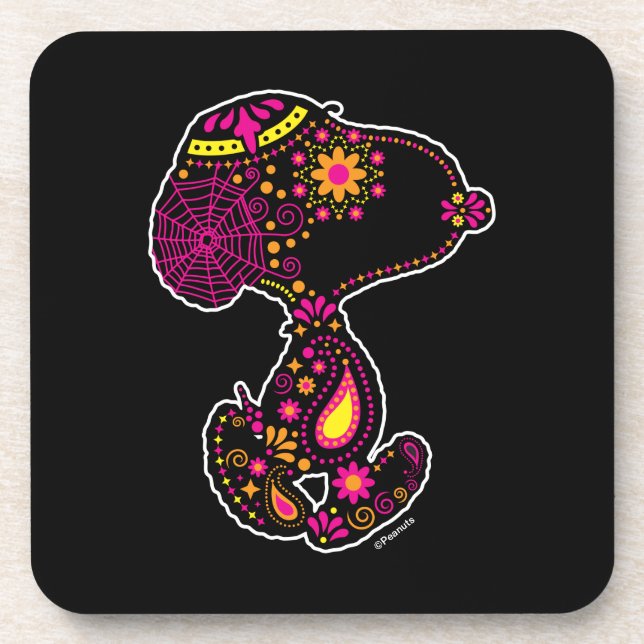 Peanuts | Decorated Day of the Dog Coaster (Front)
